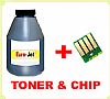 TONER in BOTTLE & CHIP XEROX Phaser 3250