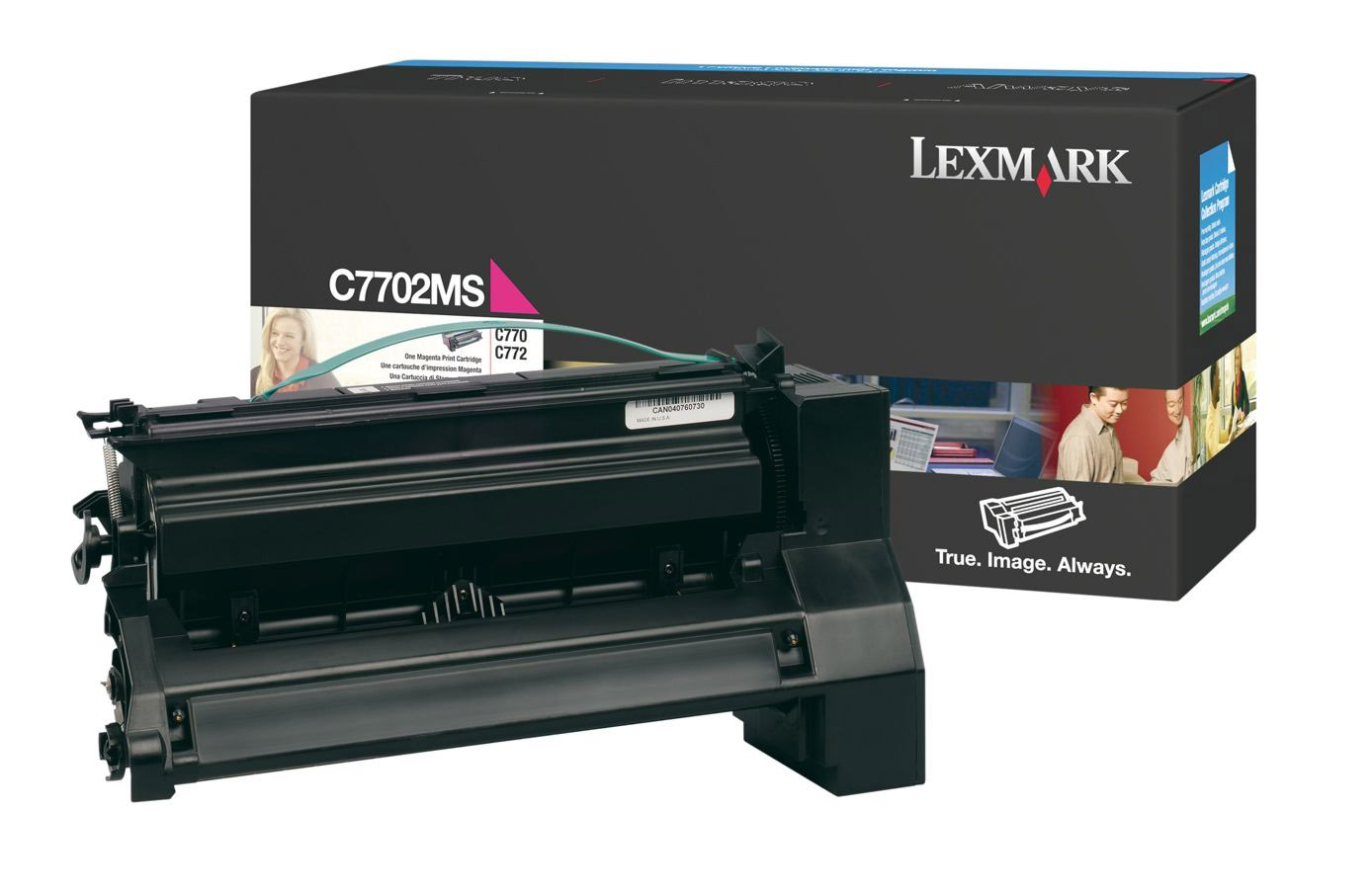 LEXMARK C7700MS MAGENTA TONER  C770/C772 ORIGINAL