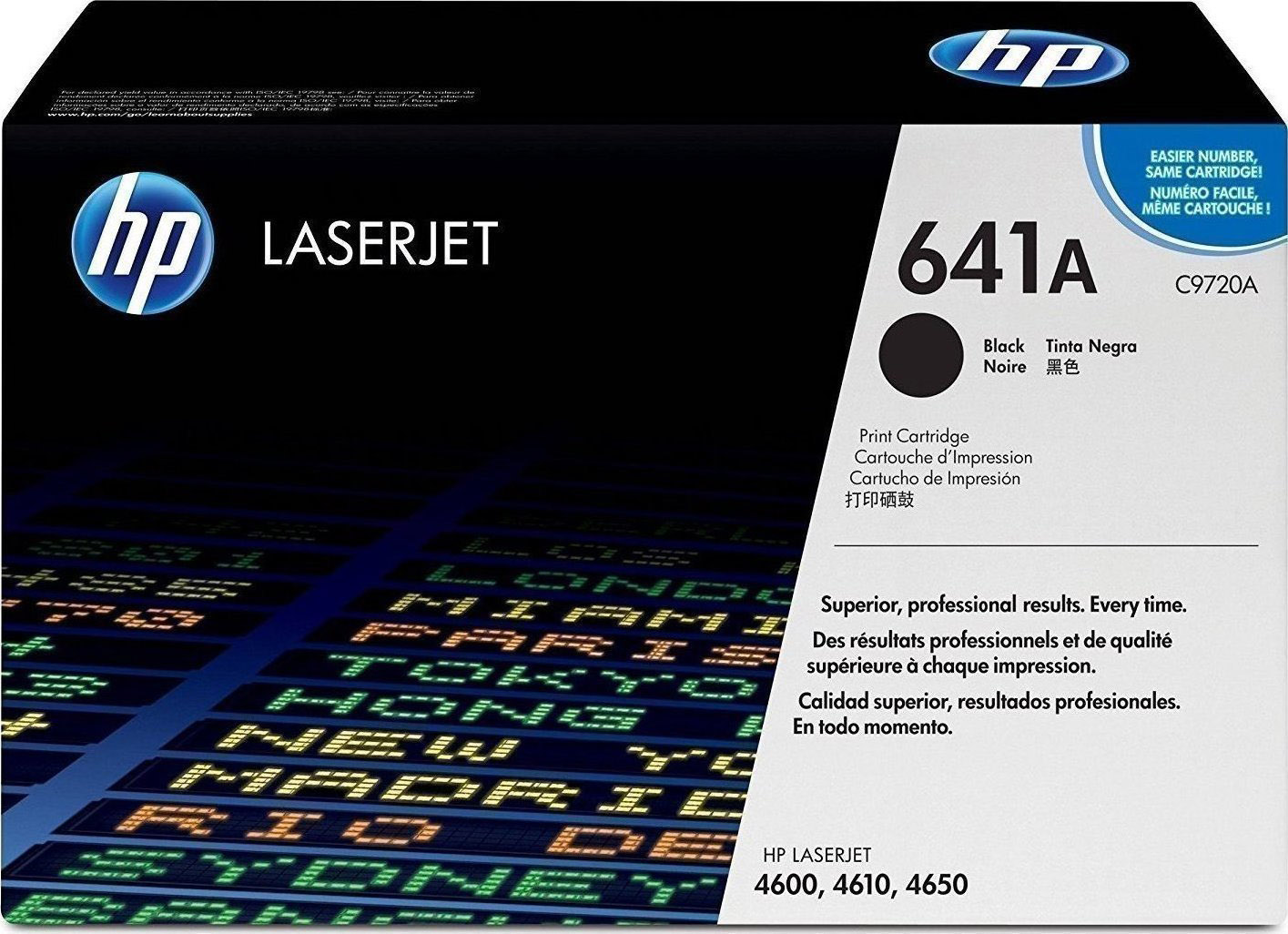 HP C9720A (641A) BLACK TONER 4600 ORIGINAL