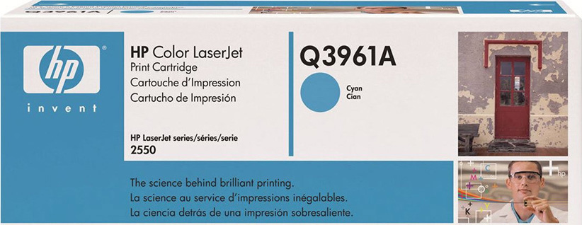 HP Q3961A (122A)  CYAN TONER for 2550  ORIGINAL