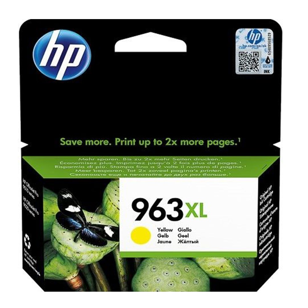 HP Μελάνι Inkjet No.963XL Yellow (3JA29AE) 