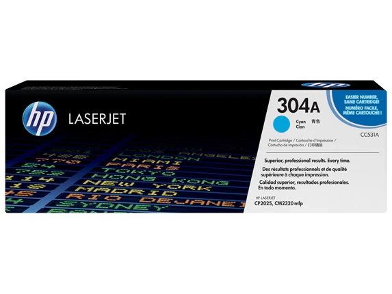 HP 304A Cyan Toner (CC531A) 2.8K