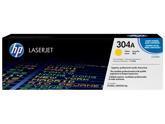 HP 304A Yellow Toner (CC532A) 