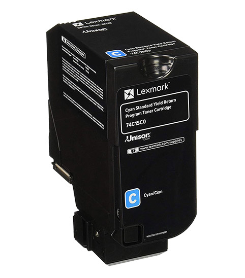 Original Toner Lexmark CS720/CS725/CX725 Cyan 7000Pgs (74C2SC0)