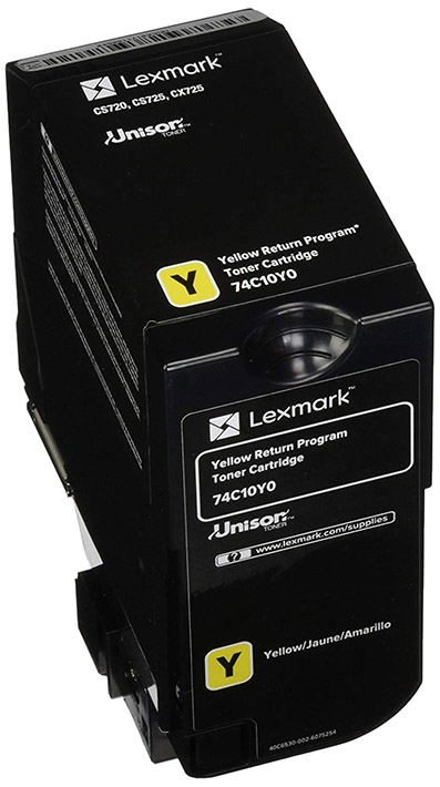 Original Toner Lexmark CS720/CS725/CX725 Yellow 7000Pgs (74C2SY0)