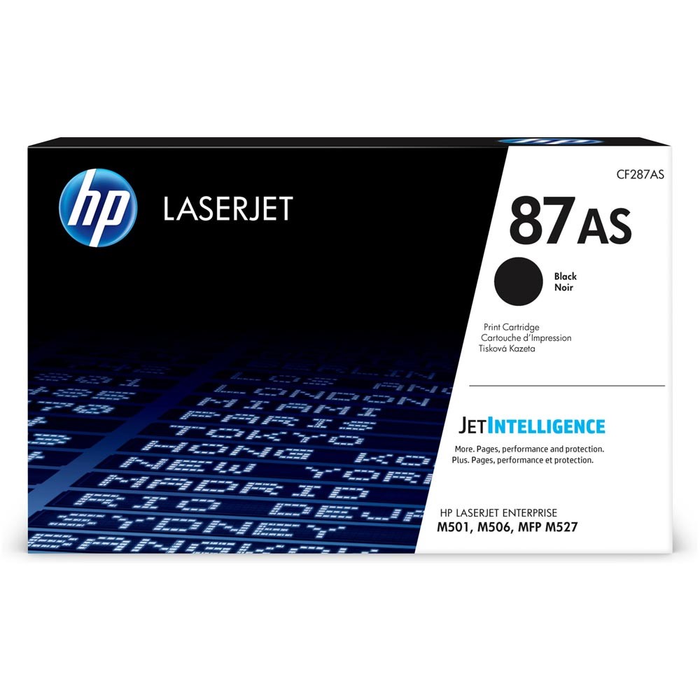 HP 87AS LaserJet Black Toner (6k) (CF287AS)