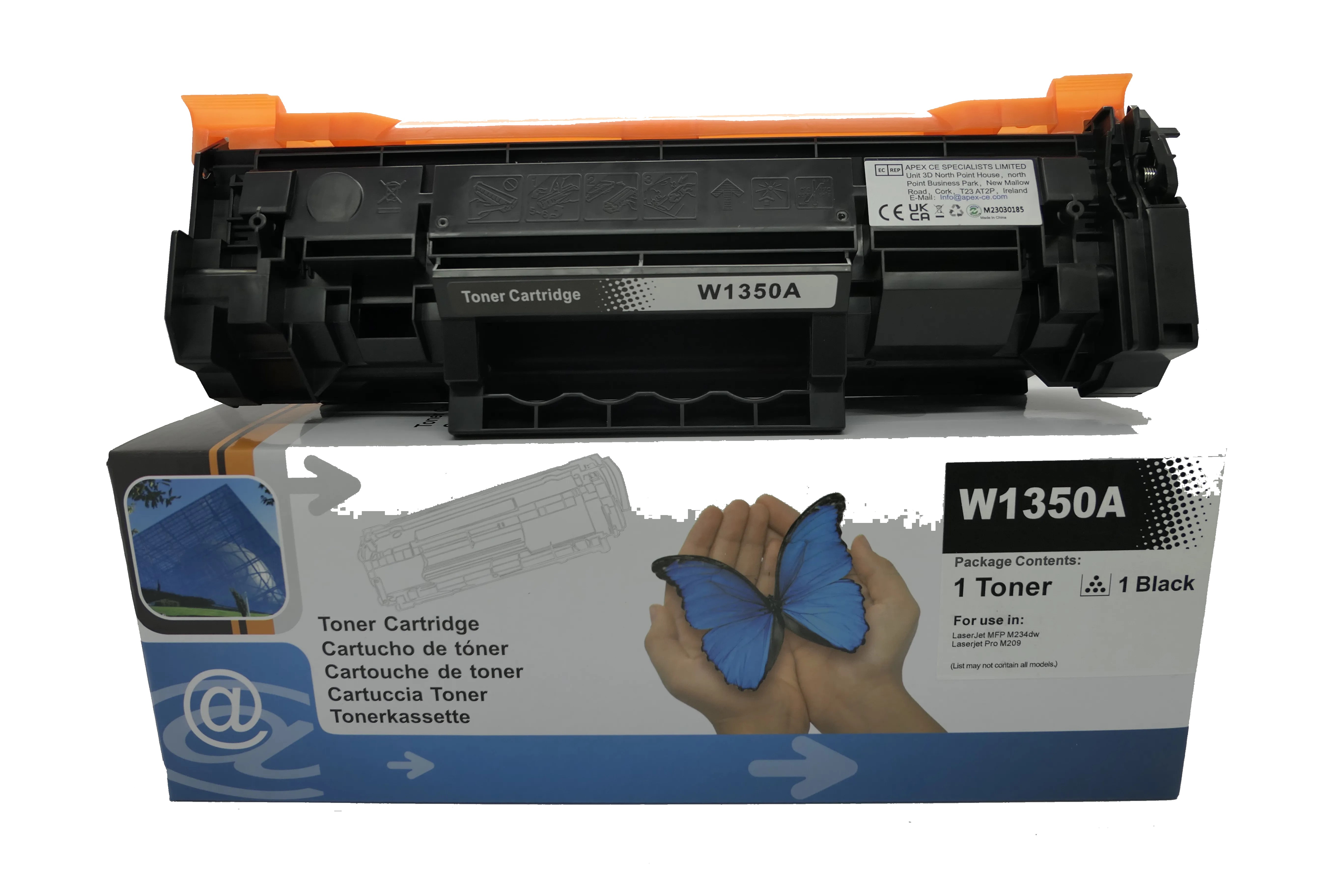 ΣΥΜΒΑΤΟ TONER HP 135A BLACK (with chip) HP W1350A