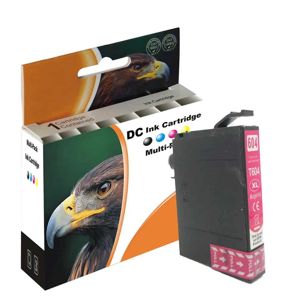 EPSON T604XL MAGENTA ΣΥΜΒΑΤΟ ΜΕΛΑΝΙ ХР-2200/ХР-2205/XP-3200/ ХР-3205/XP-4200/XP-4205/ WF-2910DWF/WF-2930DWF/ WF-2935DWF/WF-2950DWF