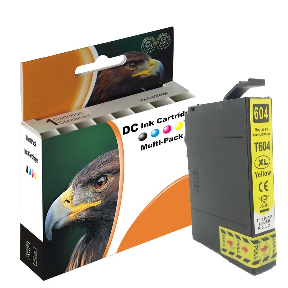 EPSON T604XL YELLOW ΣΥΜΒΑΤΟ ΜΕΛΑΝΙ ХР-2200/ХР-2205/XP-3200/ ХР-3205/XP-4200/XP-4205/ WF-2910DWF/WF-2930DWF/ WF-2935DWF/WF-2950DWF