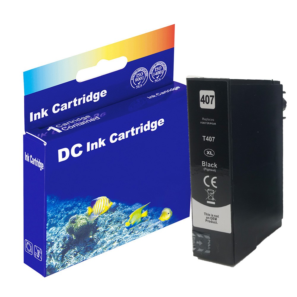 Συμβατό Μελάνι Epson 407XL Black (C13T07U140) 
