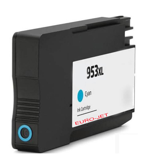 Premium Συμβατό Μελάνι Εκτυπωτή InkJet HP 953XL F6U16AE 1600 Σελίδων 26ml Κυανό