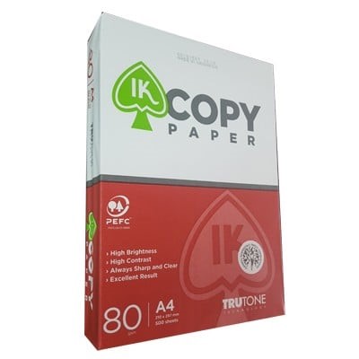 Ik Copy Paper ΧΑΡΤΙ ΕΚΤΥΠΩΣΗΣ A4 80GR/M² 500 ΦΥΛΛΑ